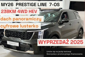 PRESTIGE LINE wersja MY2026, HEV 238KM automat DOSTĘPNY OD RĘKI
