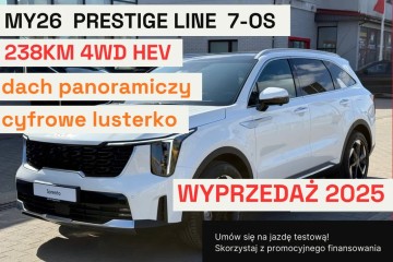 PRESTIGE LINE wersja MY2026, HEV 238KM automat DOSTĘPNY OD RĘKI